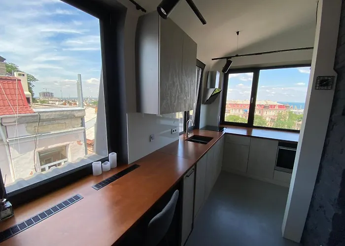 Lägenhet Sea View, ул университетская 17 *