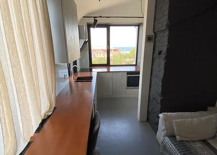Sea View, ул университетская 17 Lägenhet Odessa